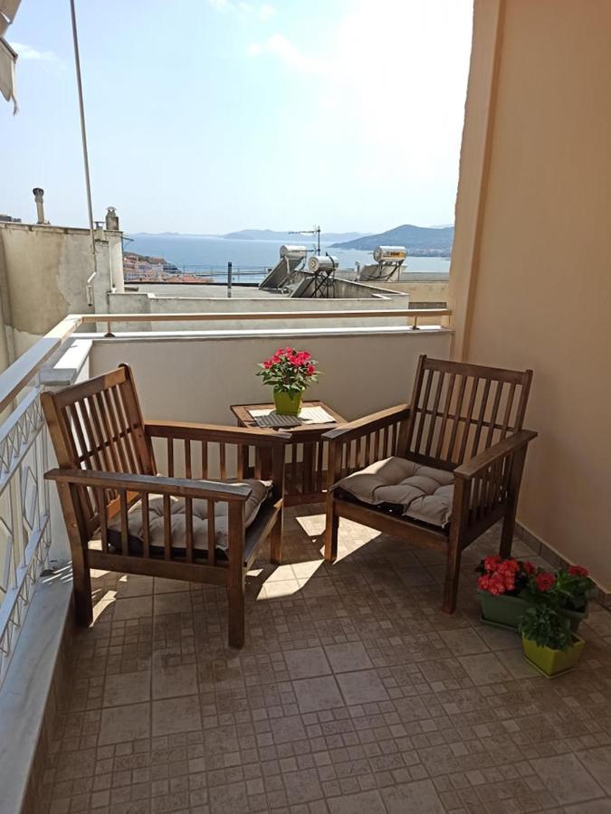 Ferienwohnung Golden Mirror In Kavala Exterior foto